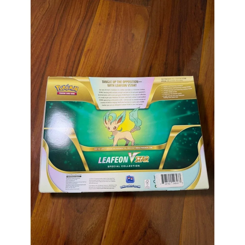 Pokémon TCG Leafeon Vstar Special Collection (Factory Sealed) Evolving Skies